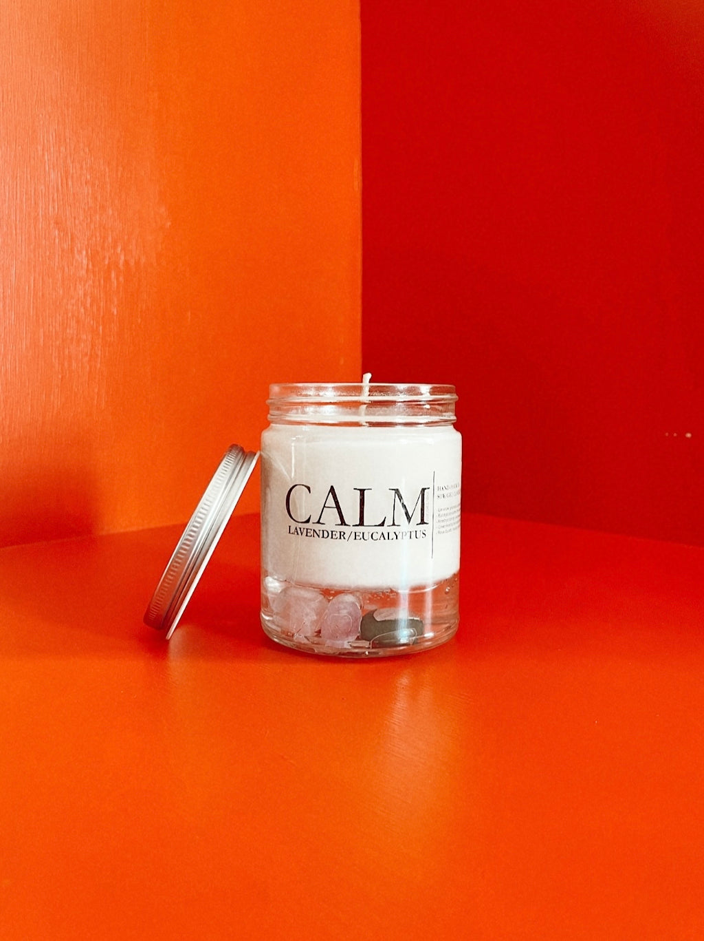 Calm Crystal Candle