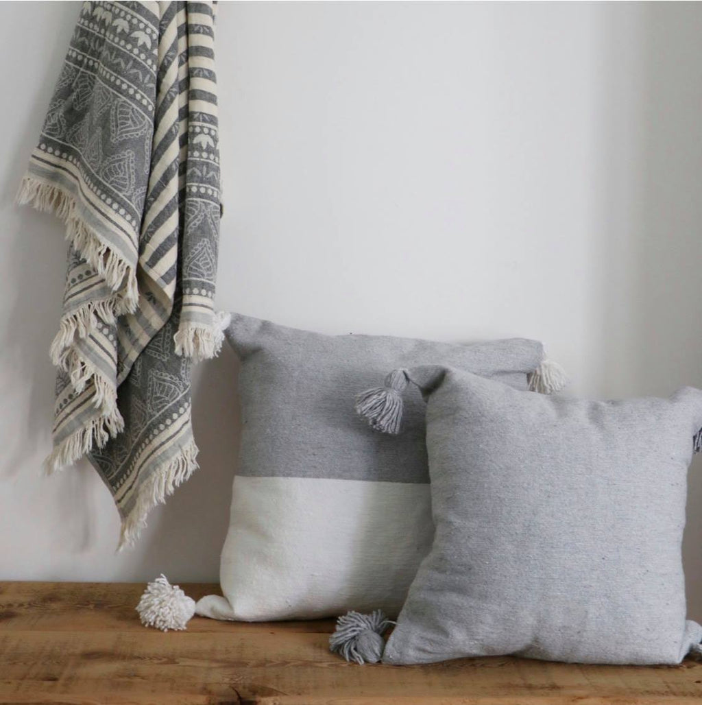 Pompeii Pillows/ Grey